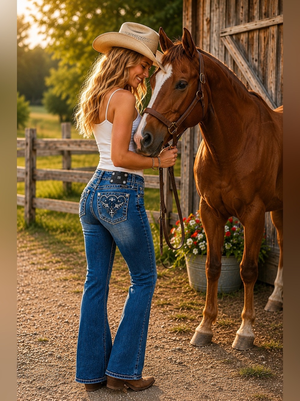 Miss Me Boot Cut Jeans – Size 28 🌷